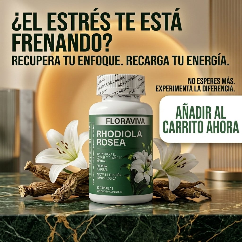 Rhodiola Rosea - Elimina Antojos Que Engordan Desde Primer Uso