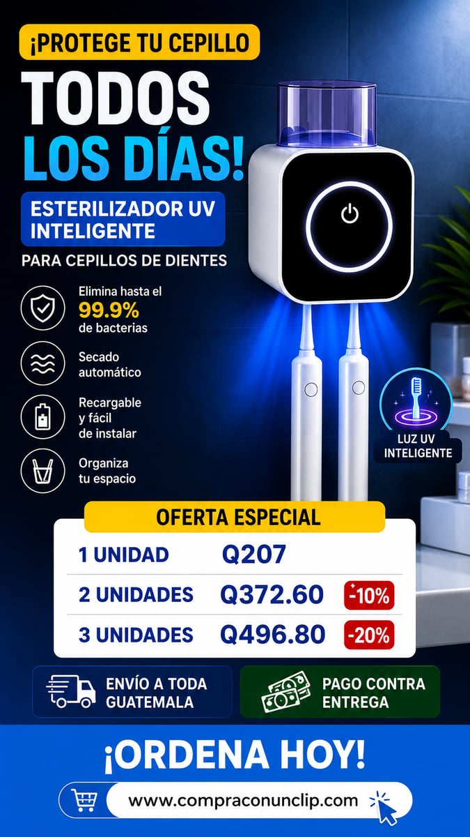 Esterilizador de cepillos + ENVIO GRATIS