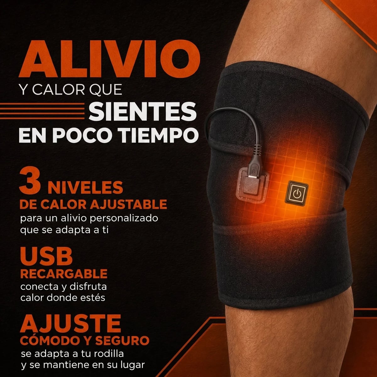 RodiFlex™ - Rodillera térmica ajustable