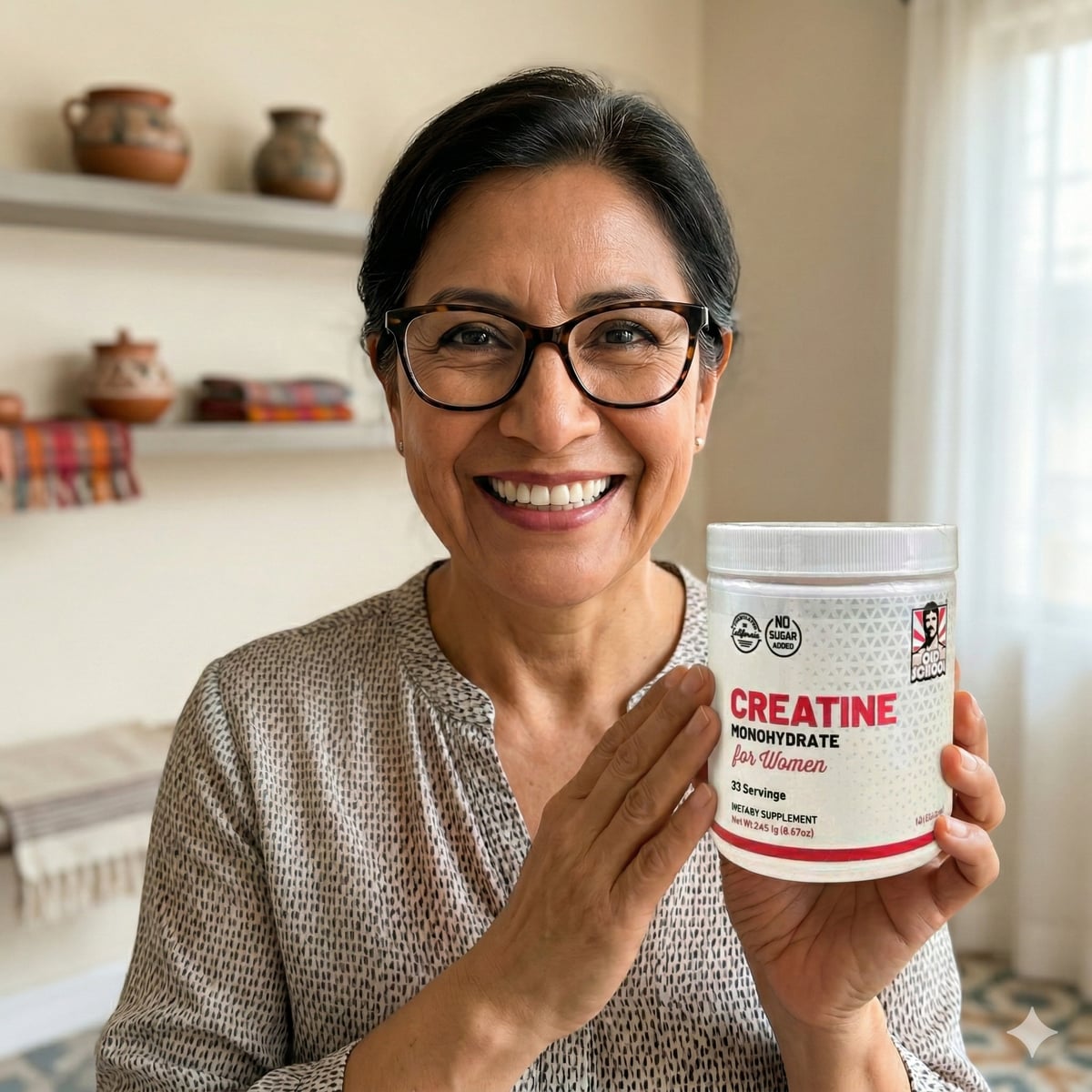 Creatina Especial para Mujeres Mayores.