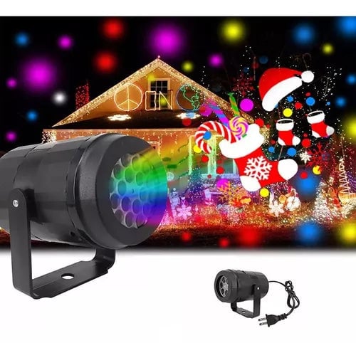 PROYECTOR DE FIGURAS NAVIDEÑAS (🎄🎁🧧🎀🎄) + ENVIO GRATIS
