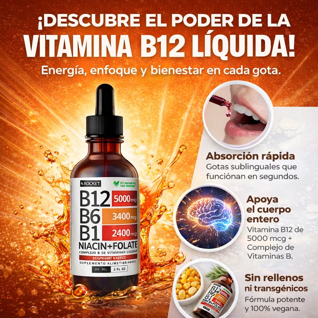 ⚡COMPLEX VITAMINICO B12 NUSAVA 2 UNIDADES- ENVIO GRATIS