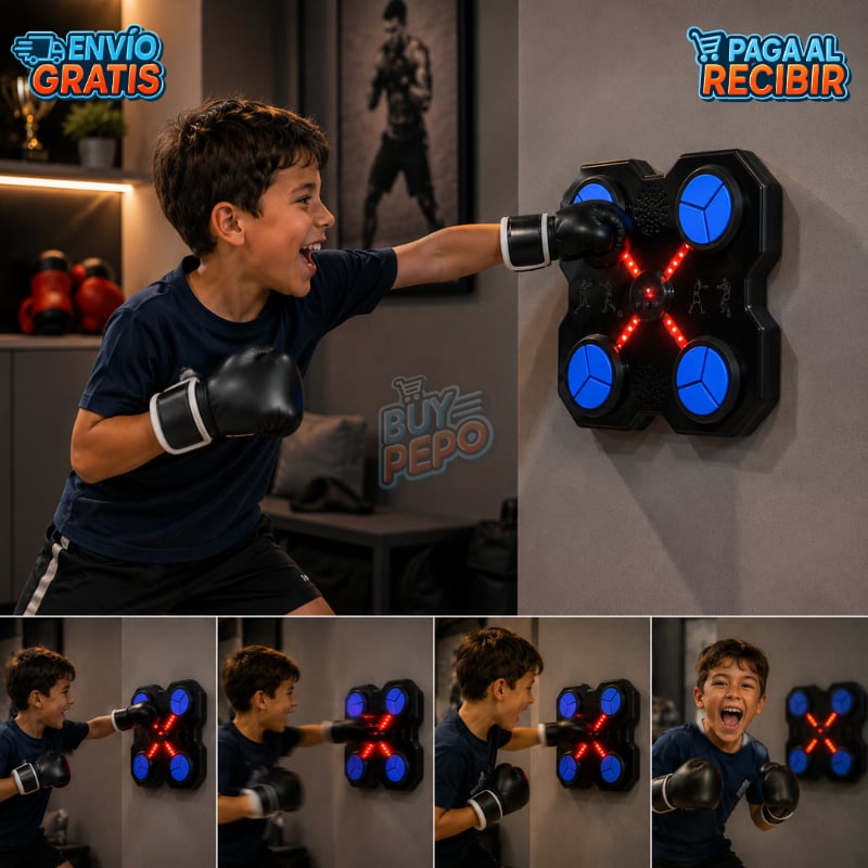 PunchHero™ 🥊 - Máquina boxeo infantil 🎯