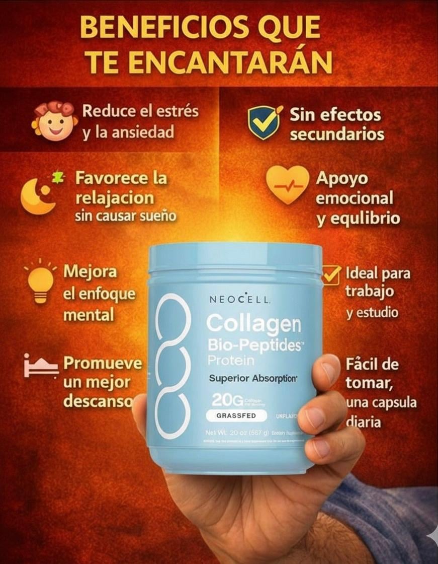 🧬 NeoCell Collagen Bio Peptides - Enfoque antiedad y Belleza ✨ + ENVIO GRATIS 🎁