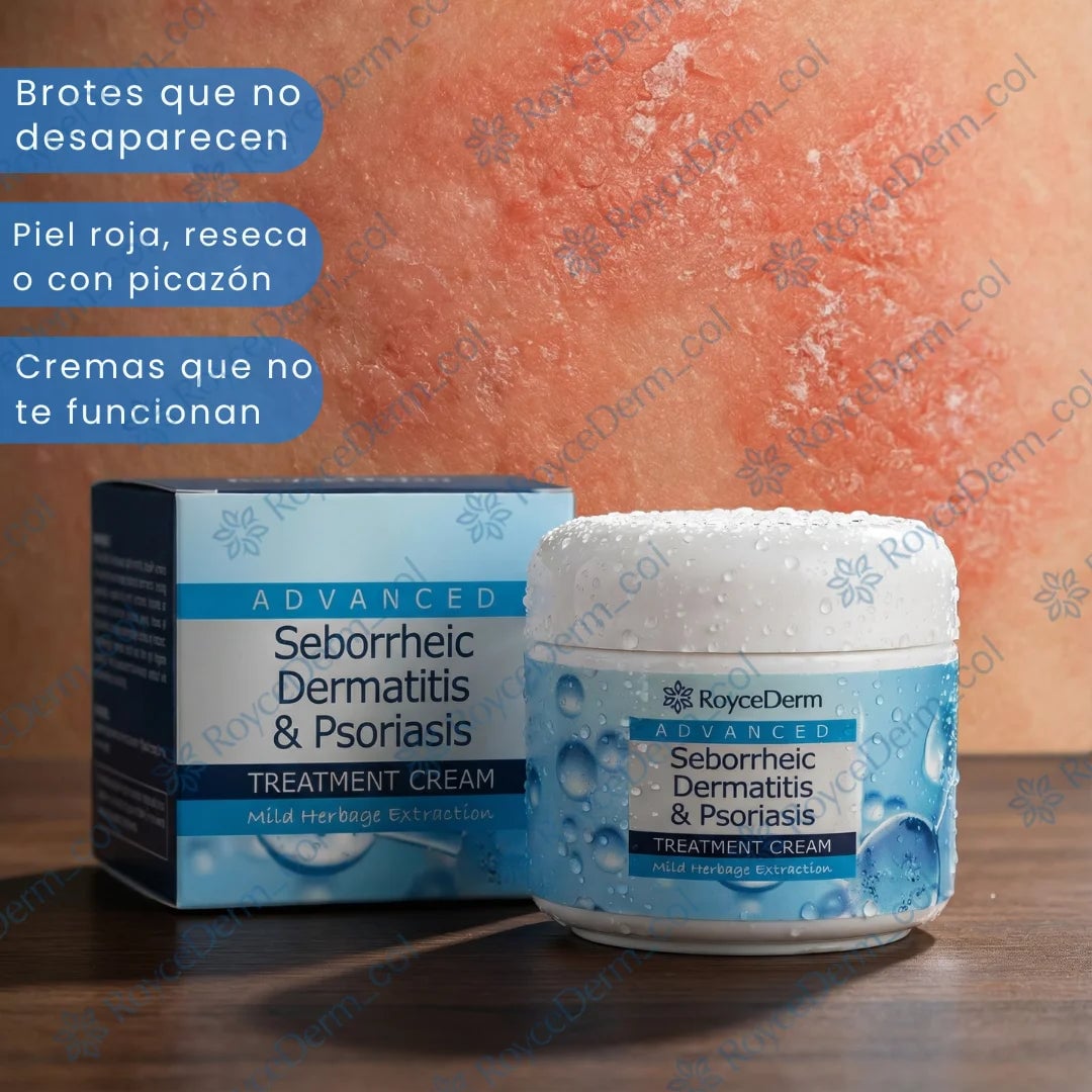 ROYCEDERM – Cuidado para Dermatitis, Psoriasis y Piel Seborreica