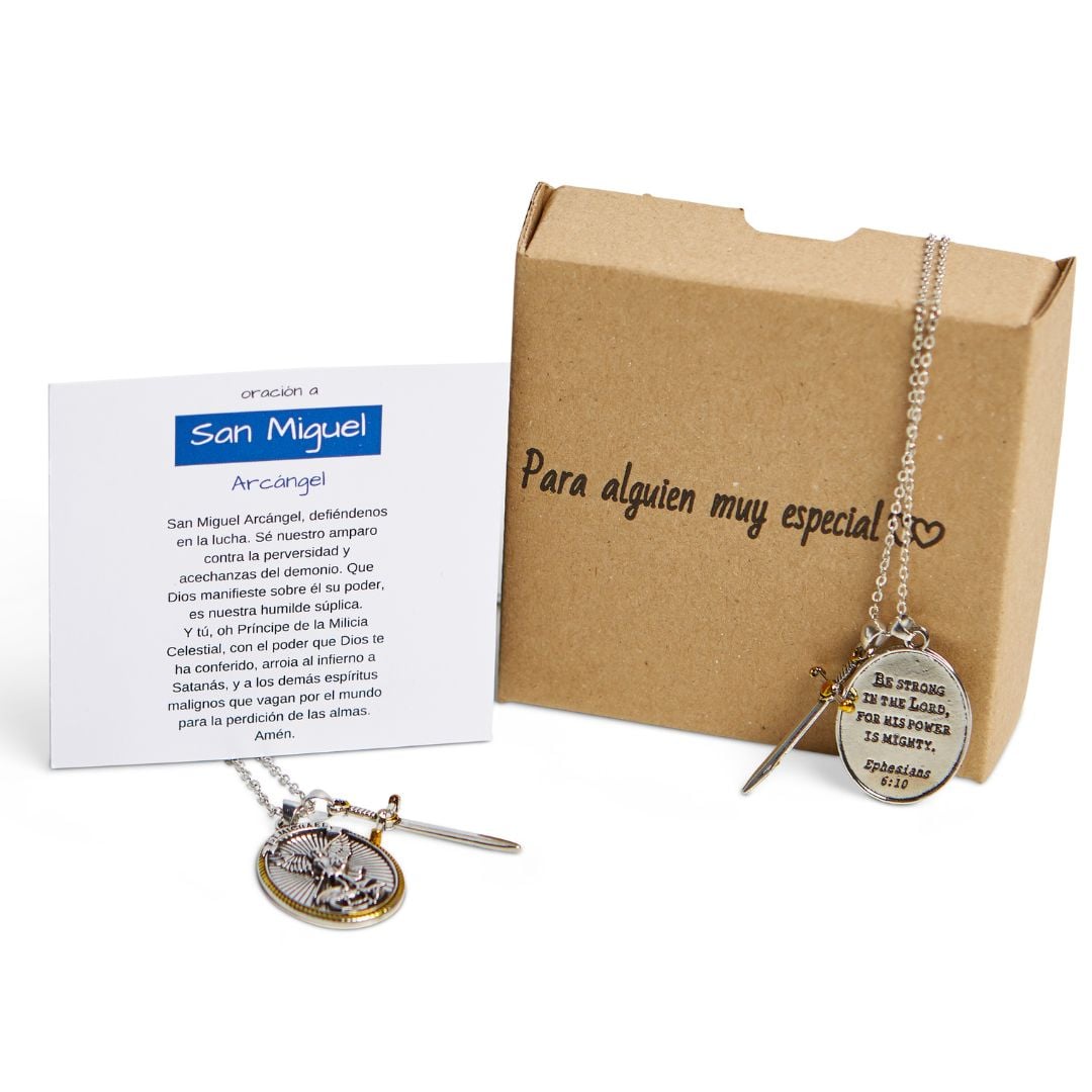 OFERTA 2X1 - Collar de Protección de San Miguel Arcángel + Envío Gratis 🎁