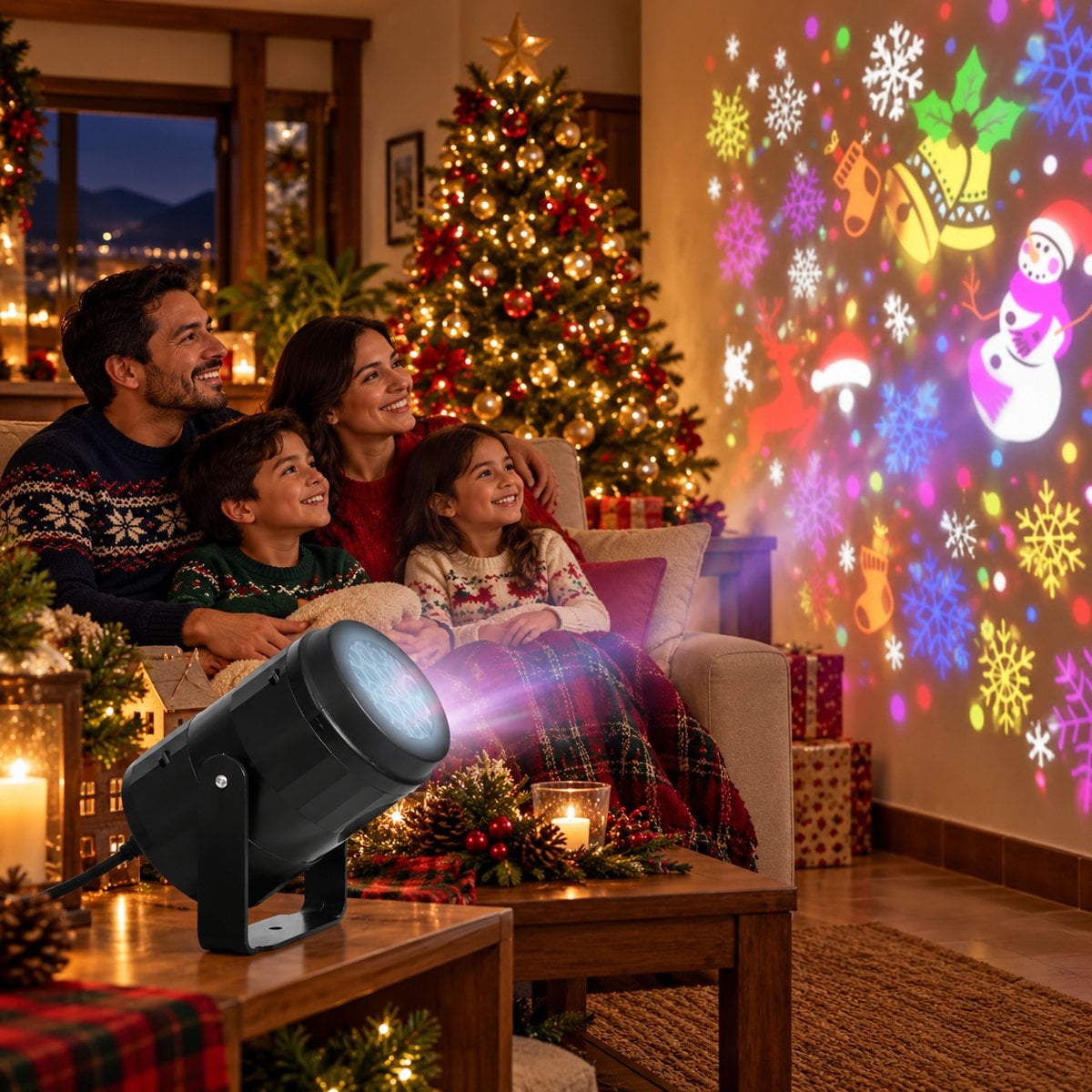 Proyector Navideño LED