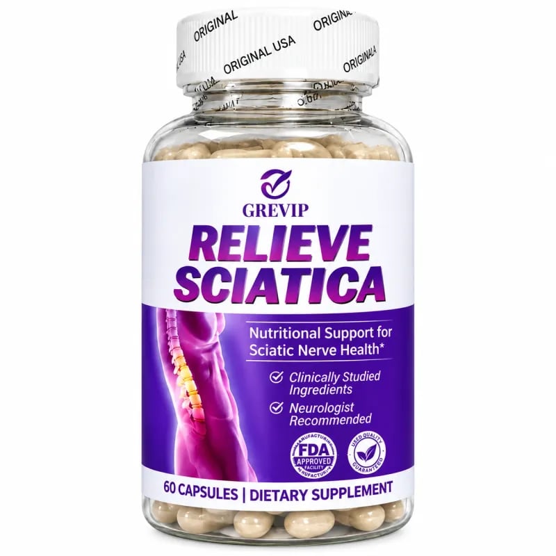 RELIEVE SCIÁTICA — SUPLEMENTO NUTRICIONAL PARA EL BIENESTAR DEL NERVIO CIÁTICO