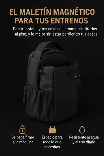 Bolso Magnético para Gym – La forma práctica y limpia de llevar tus cosas en el gym