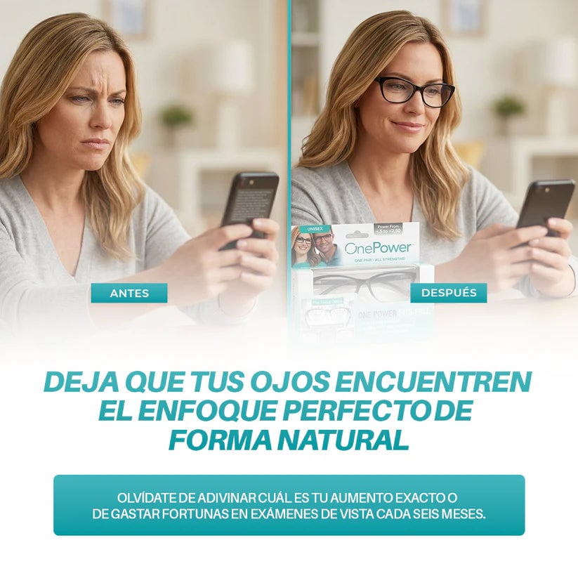 2x1 One Power™ | Tecnología Visual que se Adapta a Tu Vida