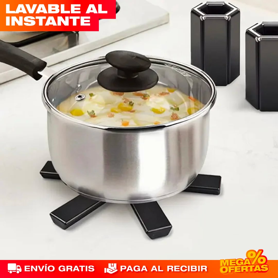 SET X4 REPOSA OLLAS LUXURY