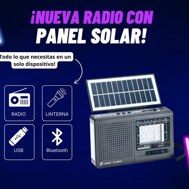 PowerRadio 360 📻🔋 – Ideal para Emergencias