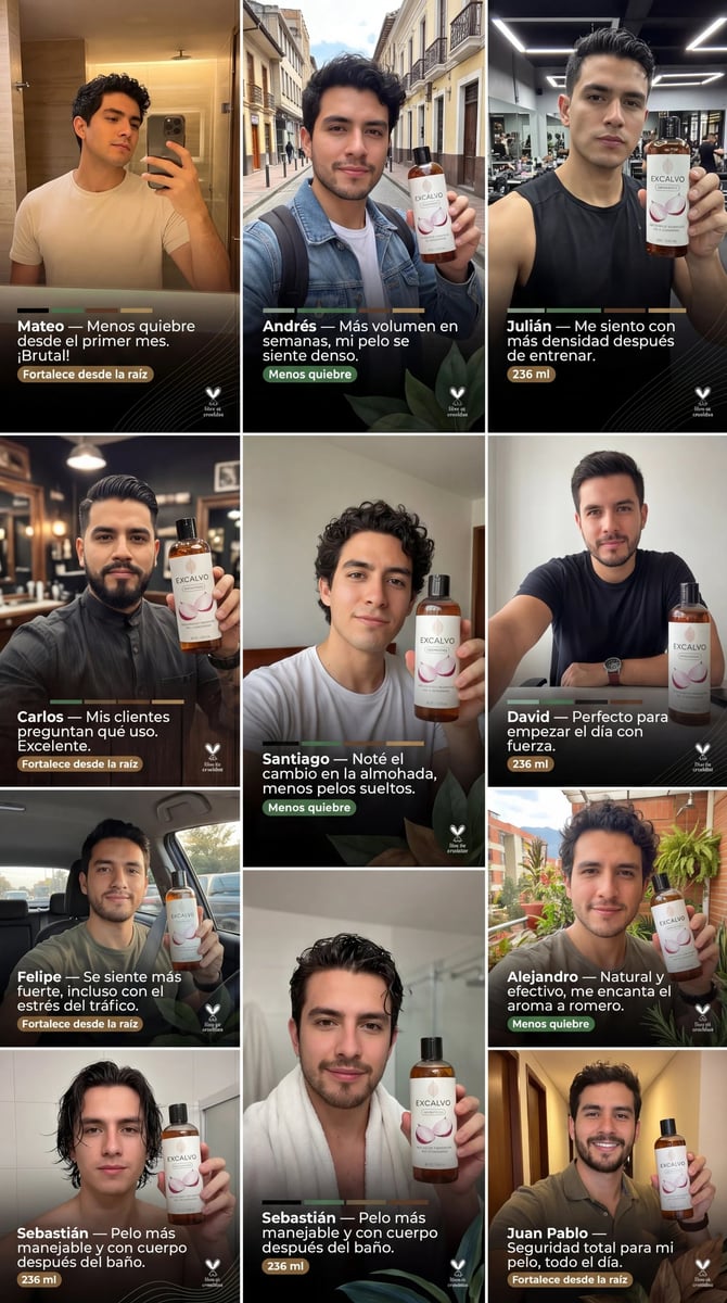 Crece Tu Cabello Naturalmente De Nuevo O Te Regresamos Tu Dinero + ENVÍO GRATIS 🎁