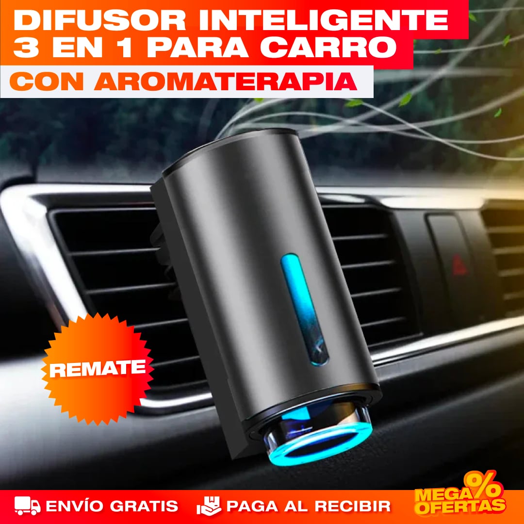 Humidificador Premium para Carro – Aire Fresco y tu Carro con Buen Olor