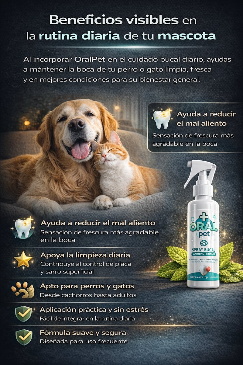 OralPet Spray Higiene Bucal Natural