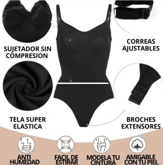 BODY COMPRESOR (Reduce Tallas) + Obsequio 😍 "Mascara para Pestañas🥰 OFERTA solo este Mes+ ENVIO GRATIS 🎁