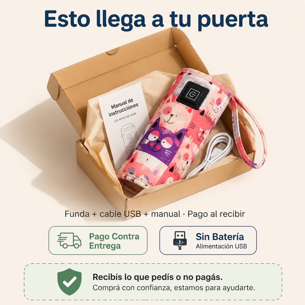Calentador de biberón - Biberón calientito sin correr a la cocina