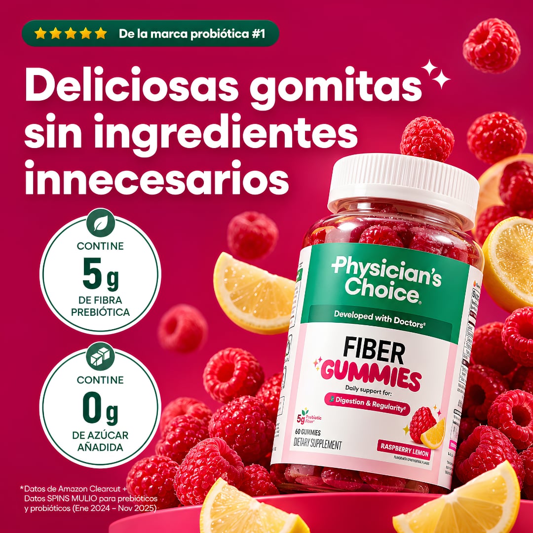 GOMITAS DE FIBRA - Digestión ligera y bienestar diario