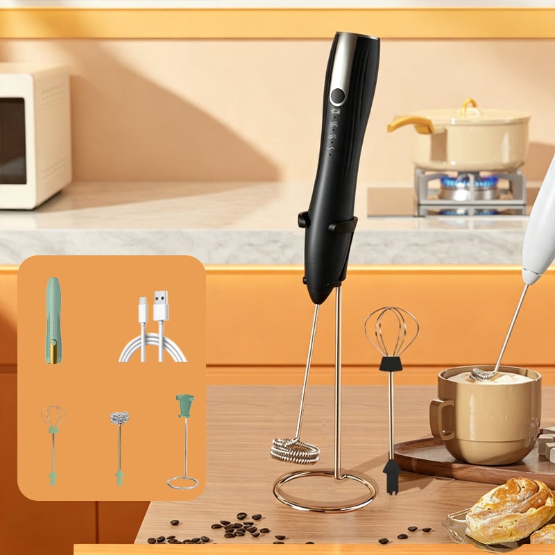 Espumador de Leche Eléctrico Recargable de Mano - Envío Gratis!