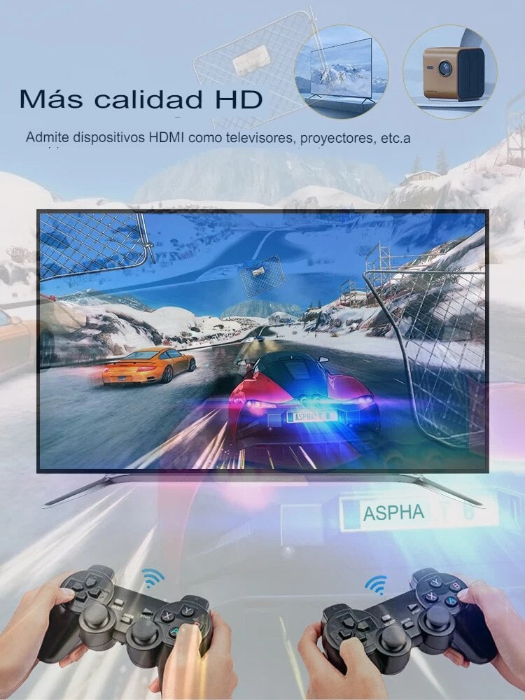 CONSOLA JUEGOS RETRO