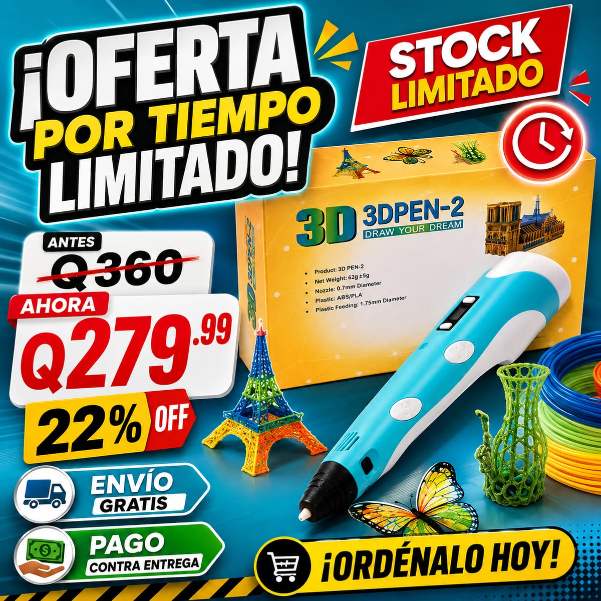 Lapiz Magico 3D ENVIO GRATIS
