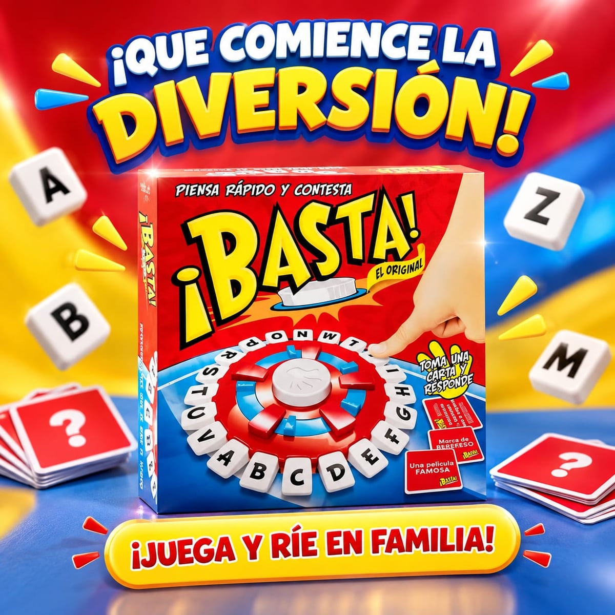 BASTA - El Juego de Mesa Que Todos Quieren