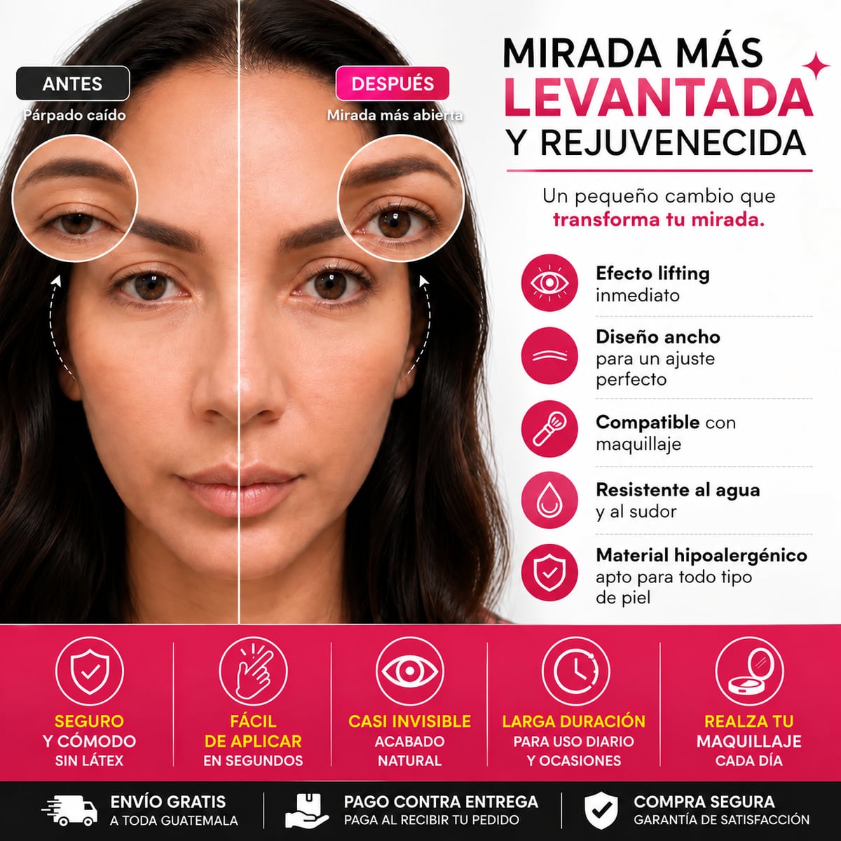 LiftEyes™ Una mirada más abierta en segundos