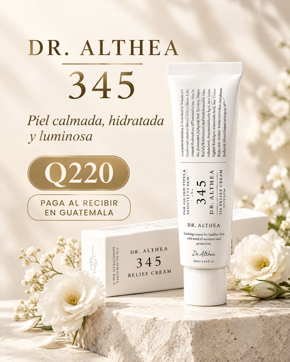 Dr. Althea 345 Relief Cream: Crema Calmante y Reparadora Anti-Manchas