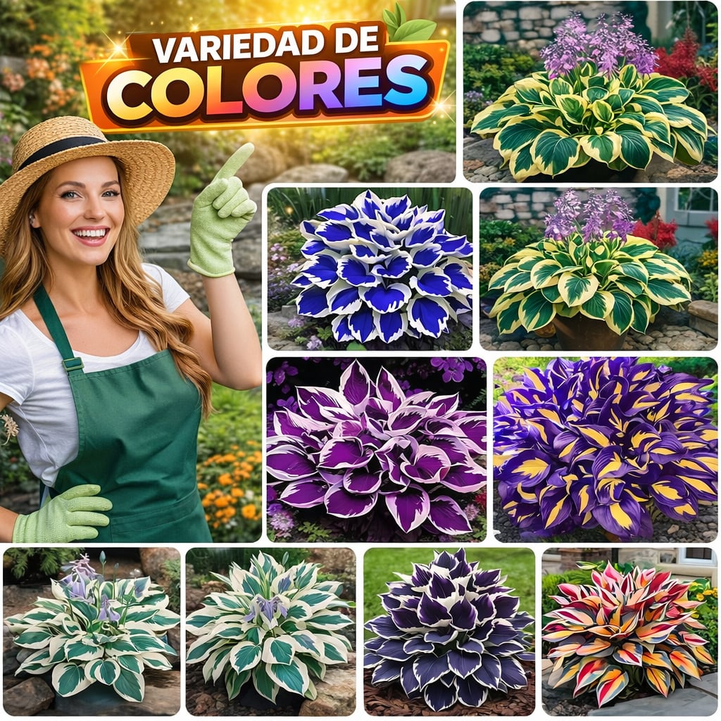 Semillas PREMIUN de Hostas 🌿 - Colores Inigualables + ENVIO GRATIS 🚚 + DESCUENTO a partir de la segunda unidad 💲