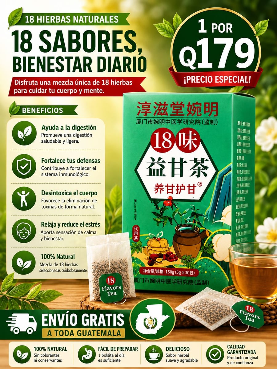 TÉ YIGAN CHINO X30 — El Ritual Ancestral para Sentirse Limpio, Ligero y Saludable + ENVÍO GRATIS