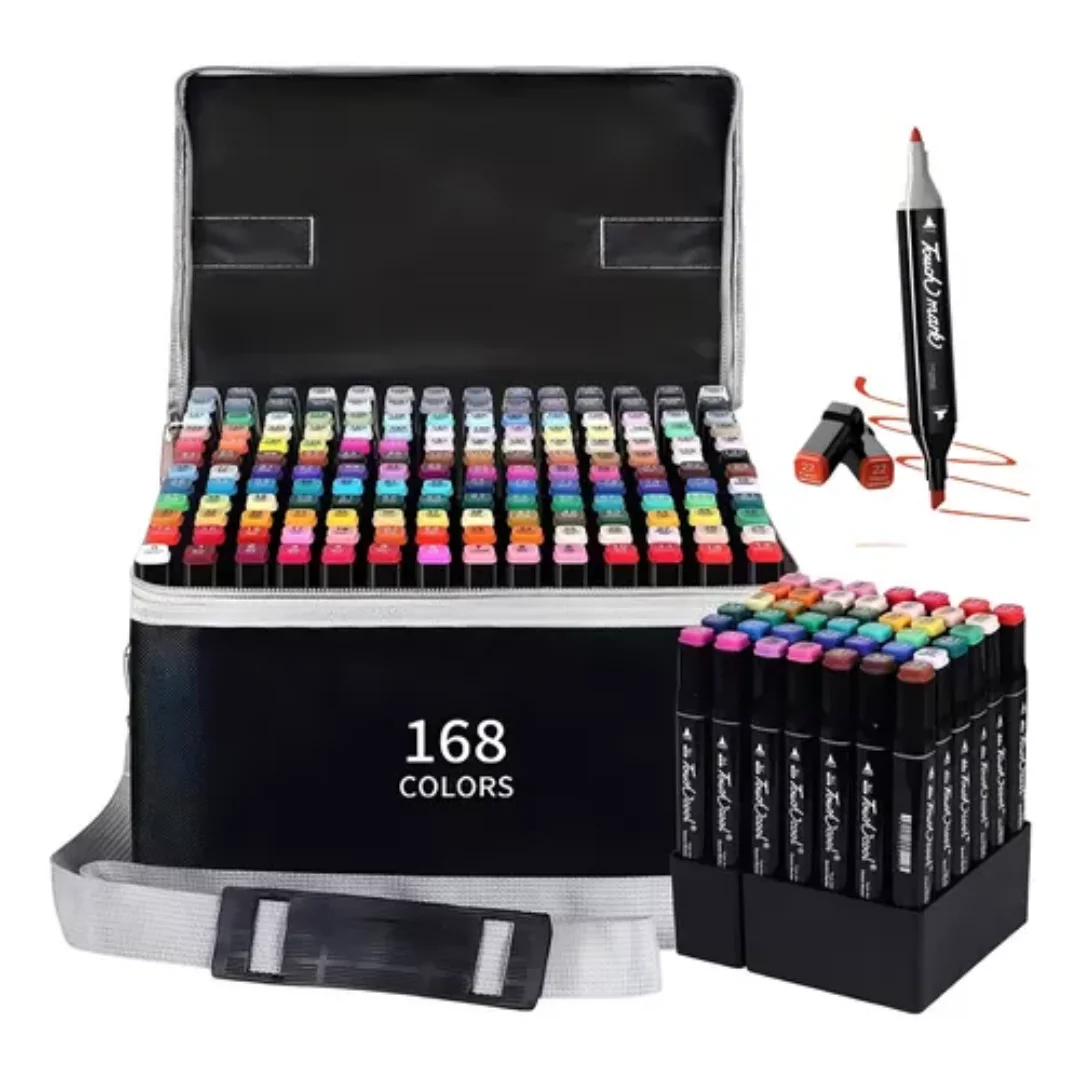 Set Profesional de Marcadores 168 Pcs 