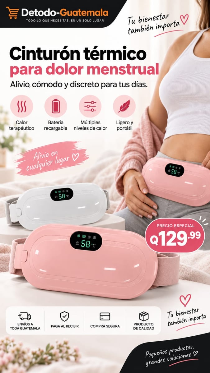 Cinturón menstrual