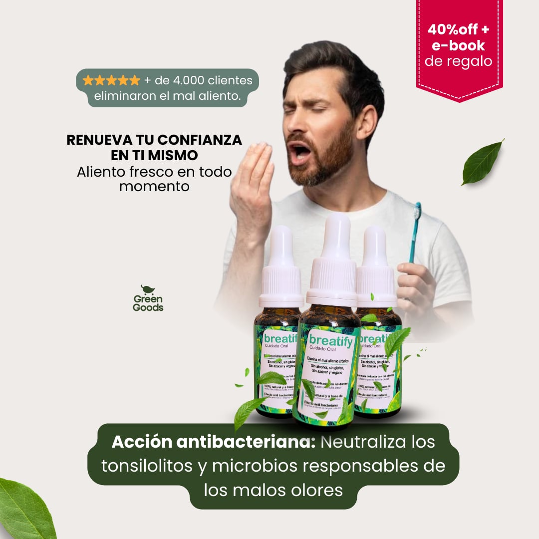 Breatify -¡Dile adiós al mal aliento y recibe un regalo exclusivo!