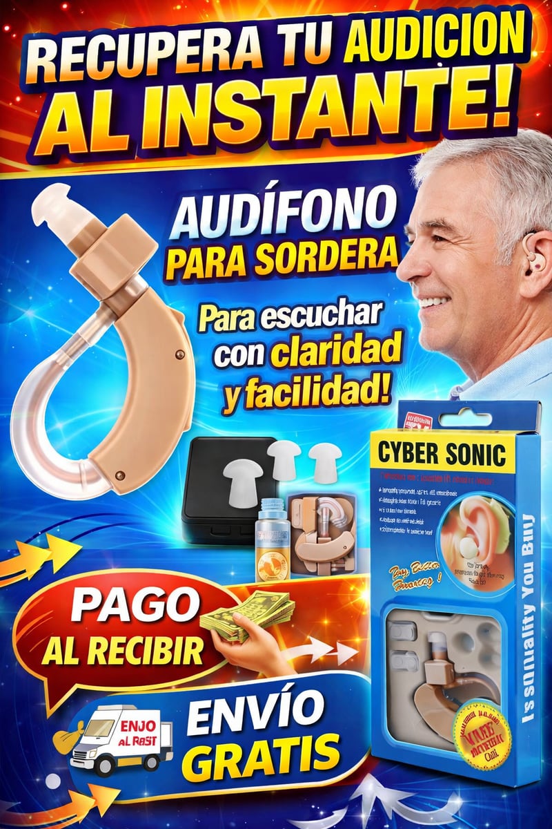 Audífono Para La Sordera - Paga al Recibir + Envío Gratis🚗🏠