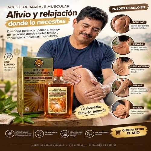KneeRescue™ Alivio Oriental Rodillas