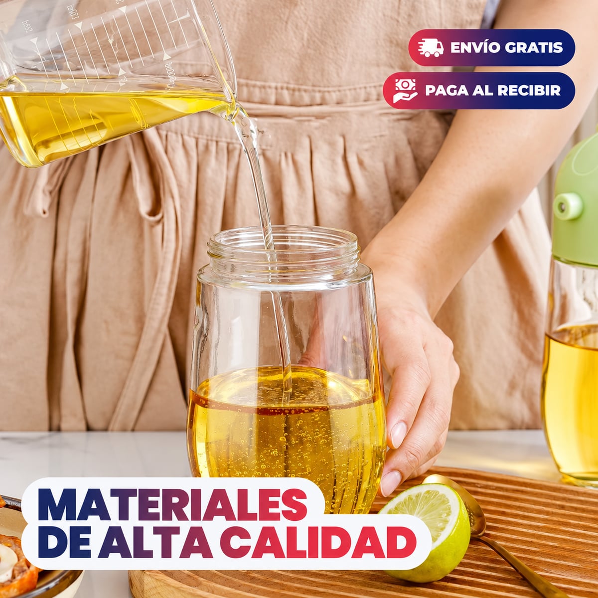 ACEITERA SPRAY CHEF 2 EN 1 + ENVÍO GRATIS
