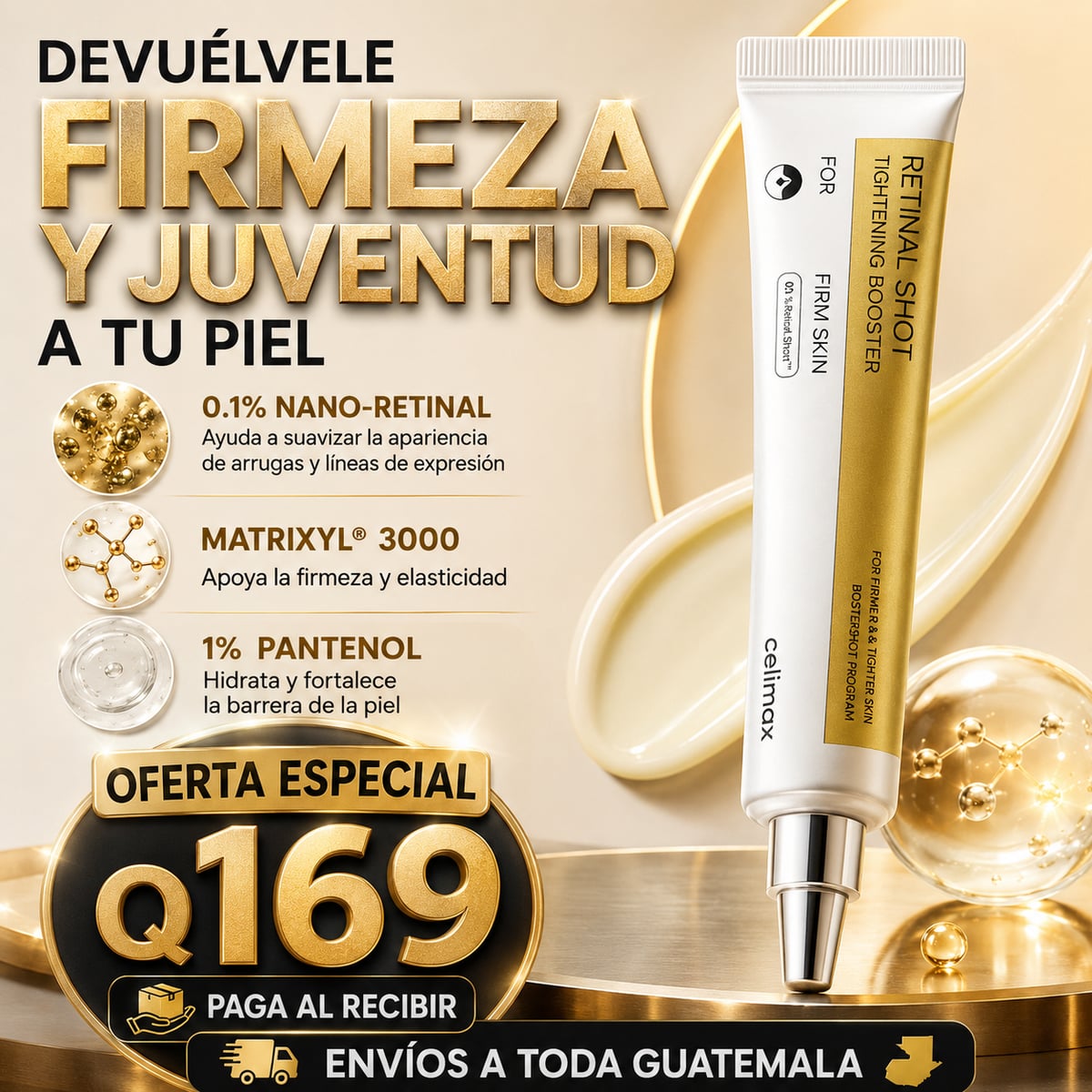 Retinal Shot Tightening Booster – Tratamiento Antiedad 