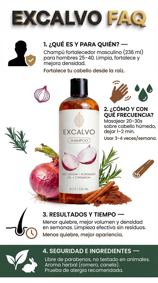 SHAMPOO EXCALVO N°1