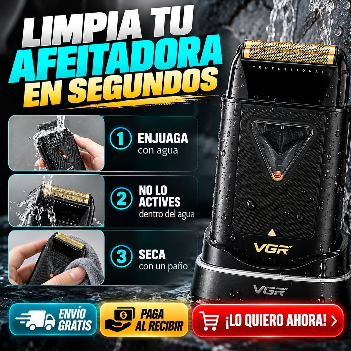 VGR CLEAN CUT — MÁS LIMPIO, MÁS RÁPIDO