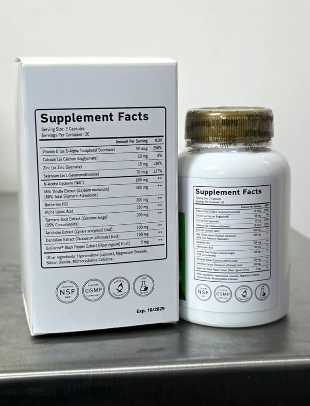 LIVER SUPPORT - HIGADO LIMPIO ✅