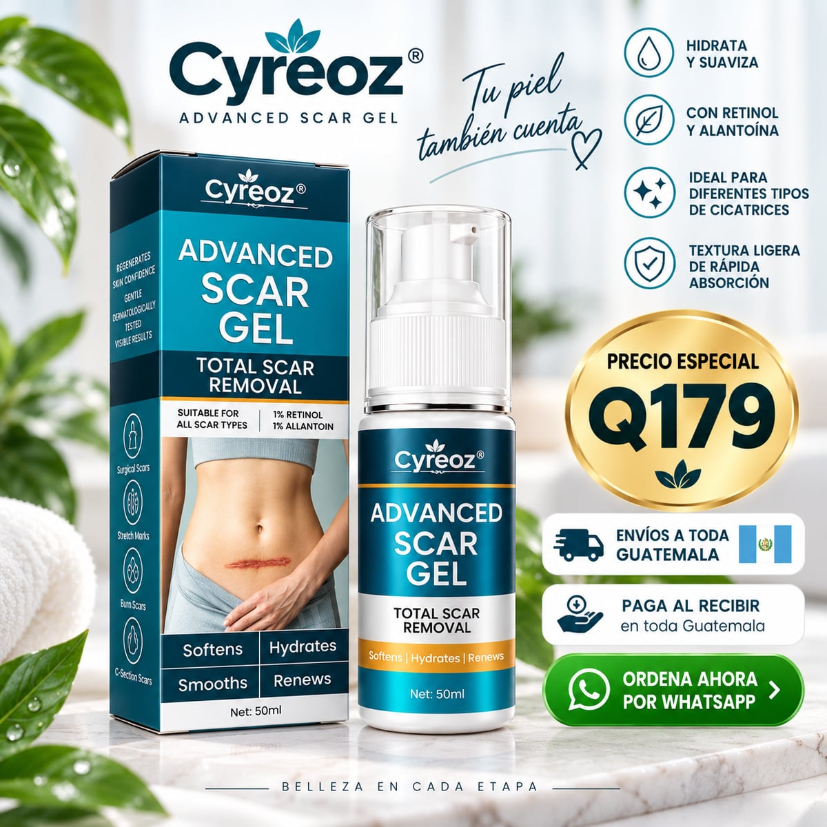 Gel Anti Cicatrices