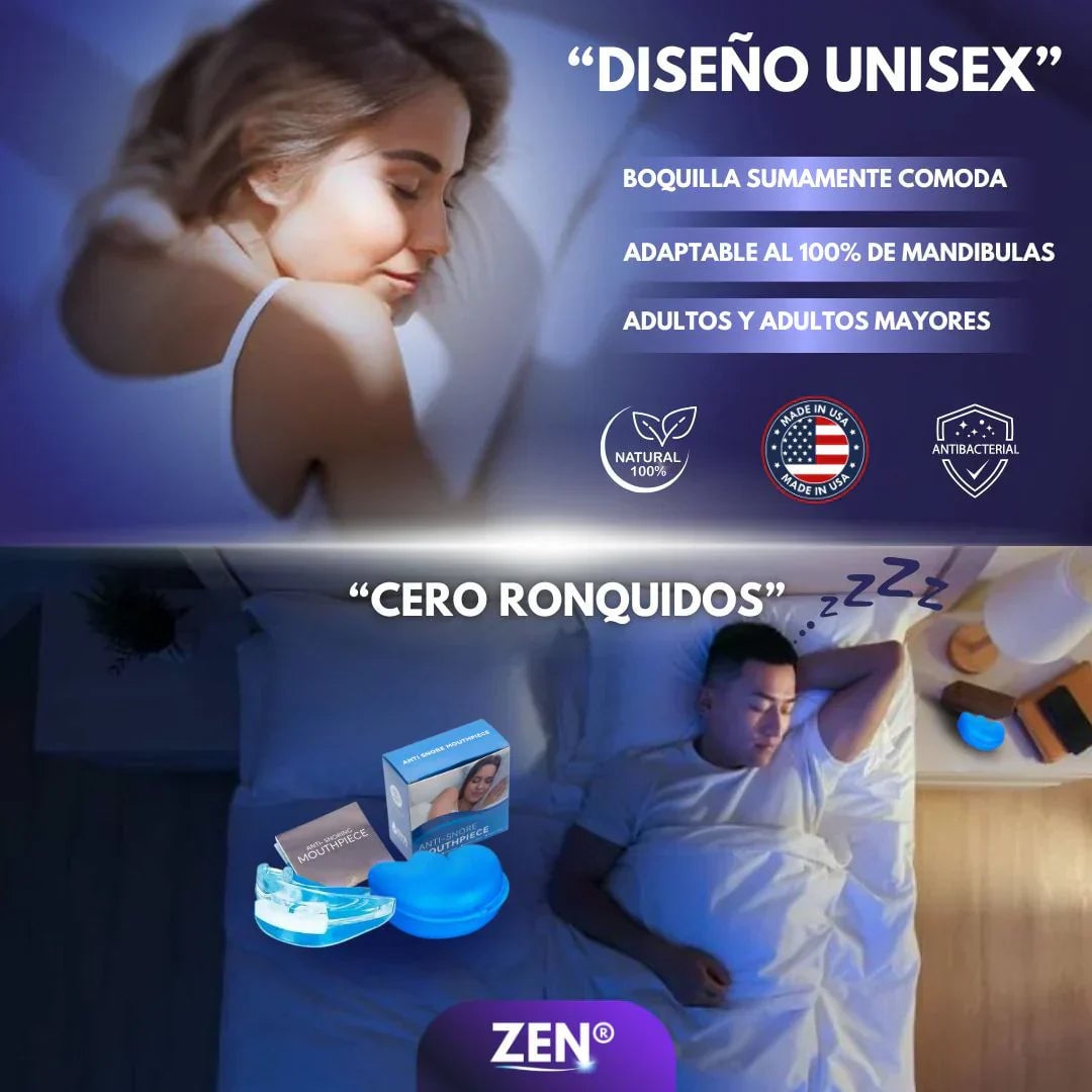 Zen® - Anti Ronquidos😴 EL SECRETO PARA DORMIR FELIZ + ENVÍO GRATIS😱