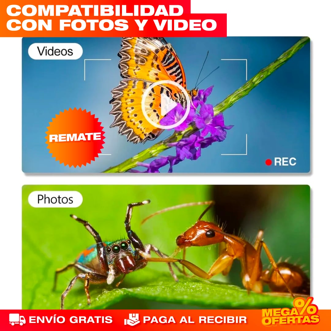 MICROSCÓPIO DIGITAL 1600X USB