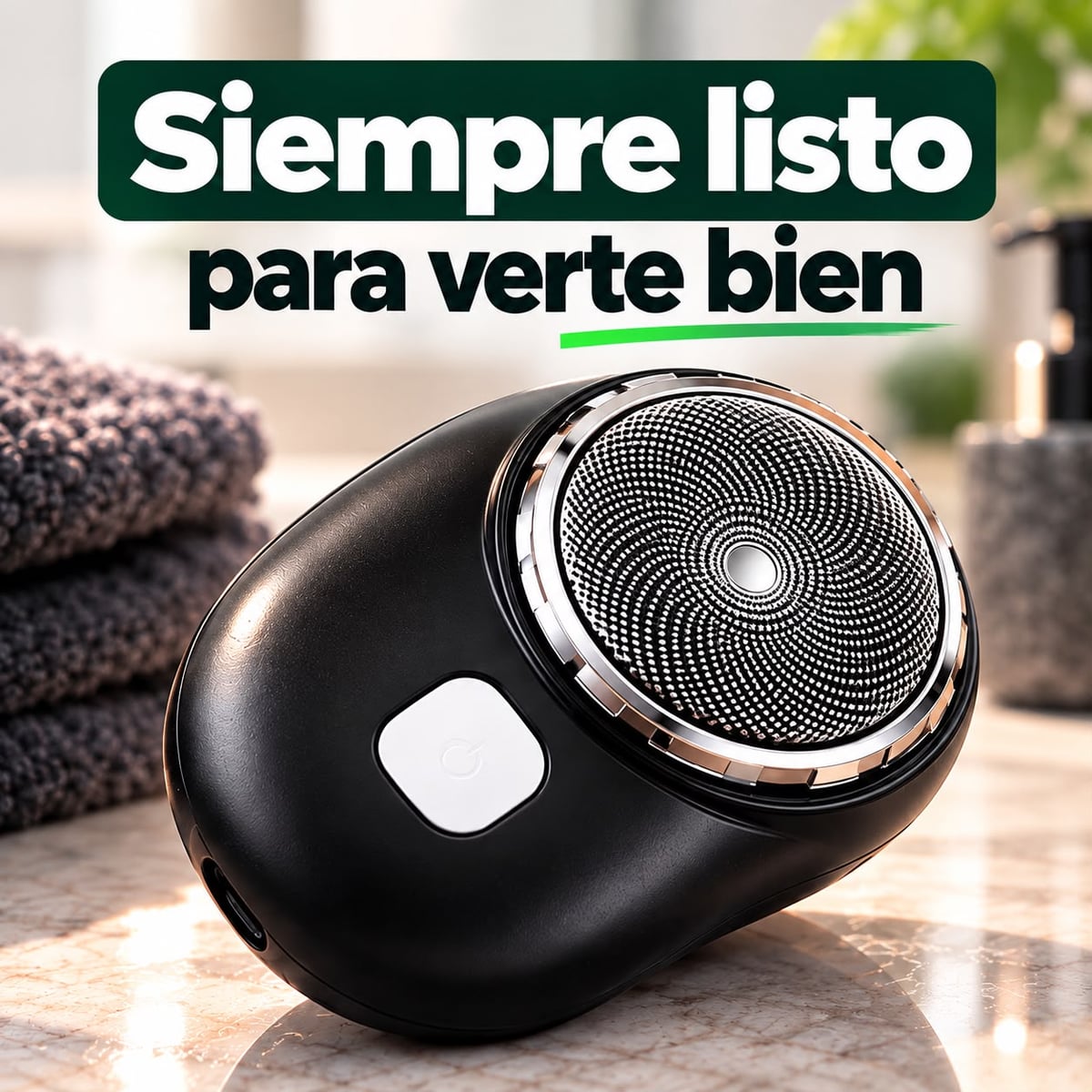 MINI AFEITADORA ELECTRICA RECARGABLE