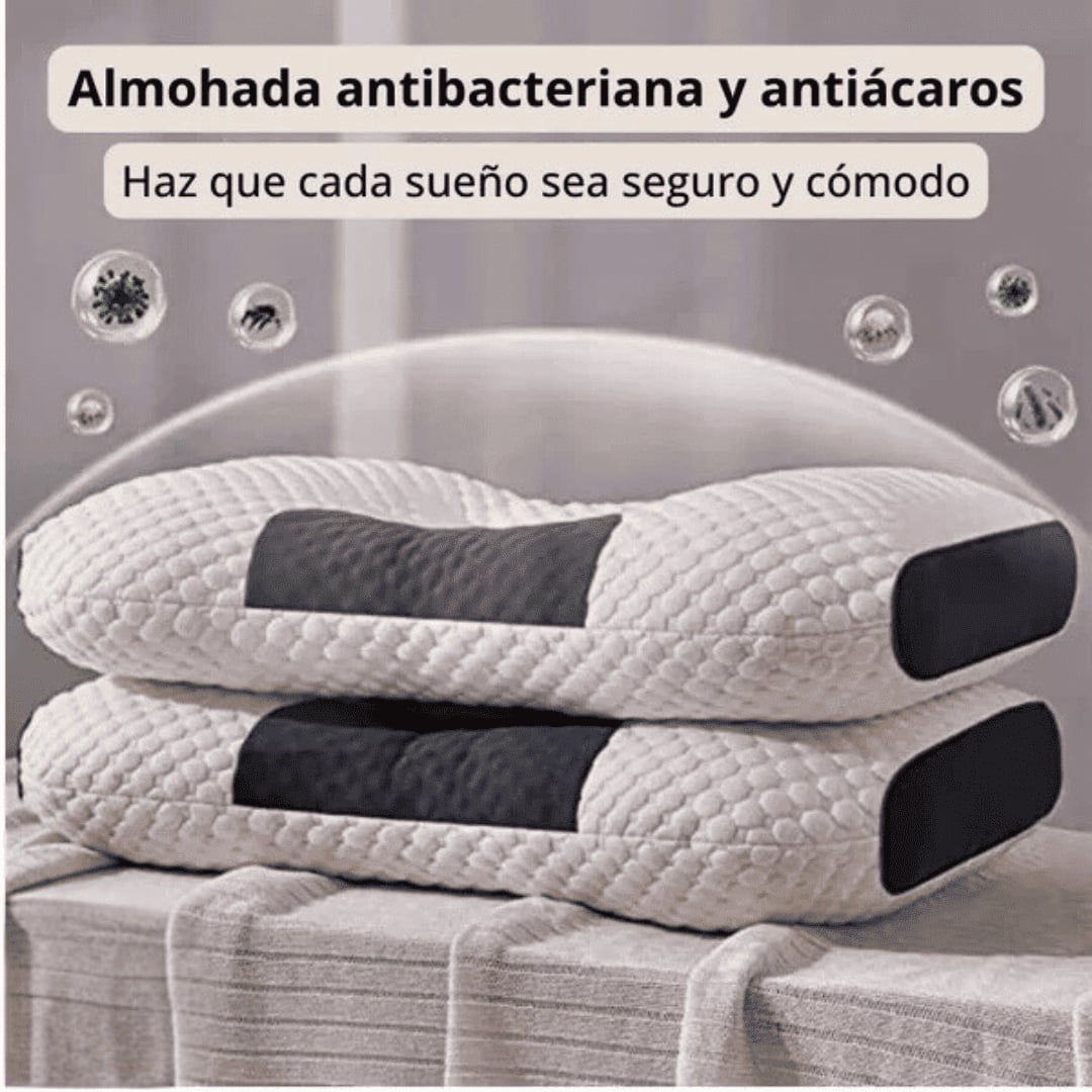 DELUXE ERGONOMIC PLUS Almohada Ortopedica 3d Con Alineación Cervical Perfecta