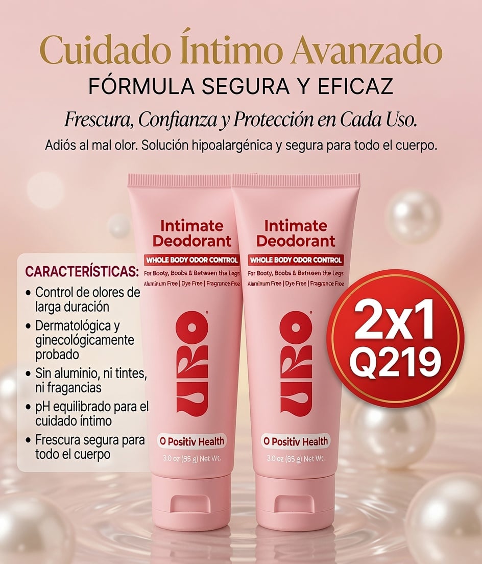 URO DESODORANTE INTIMO + ENVIO GRATIS