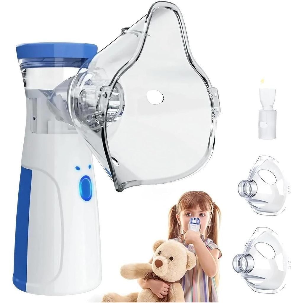 ULTIMAS UNIDADES - Nebulizador Respira Fácil Portátil Ultrasónico Compacto + ENVÍO GRATIS
