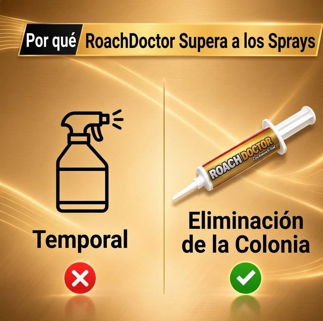 RoachDoctor® Elimina las Cucarachas de Raíz