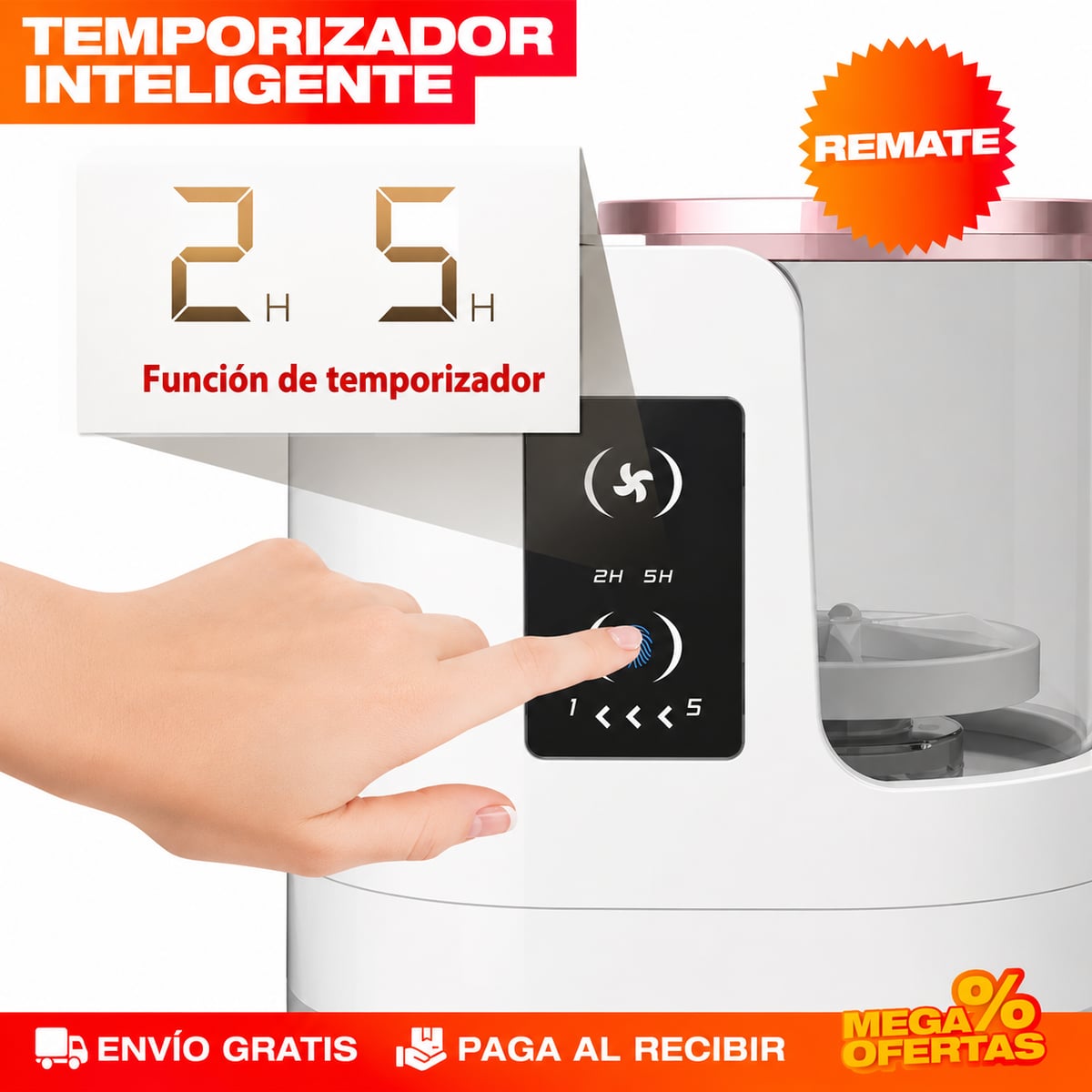 LAVADORA ELÉCTRICA DE BROCHAS DE MAQUILLAJE
