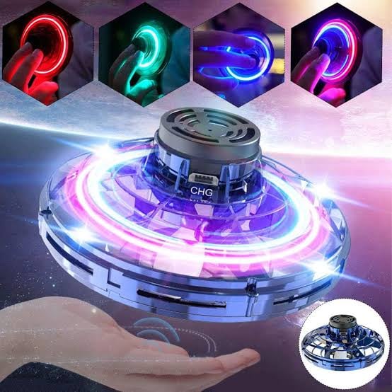 Oferta 2X1 Mini OVNI Volador con Luces y Diseño Seguro Recargable